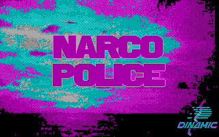 Narco Police (PC Booter) screenshot: Title screen
