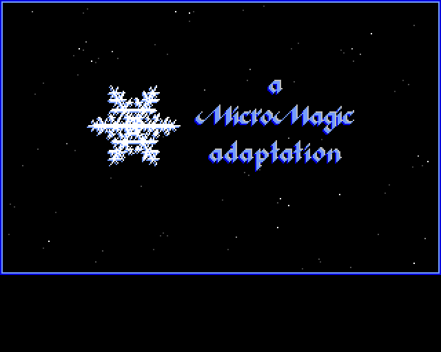 Starflight (Amiga) screenshot: Company logo Micro Magic