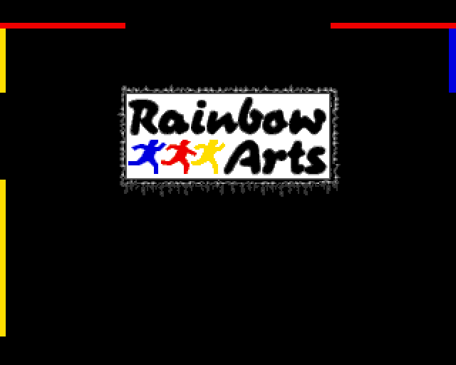 Turrican (Amiga) screenshot: Rainbow Arts logo