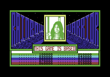 Rainbow Warrior (Commodore 64) screenshot: Title screen