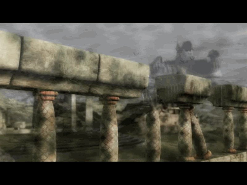 Magic: The Gathering - Battlegrounds (Windows) screenshot: Opening cinema: a desolate landscape