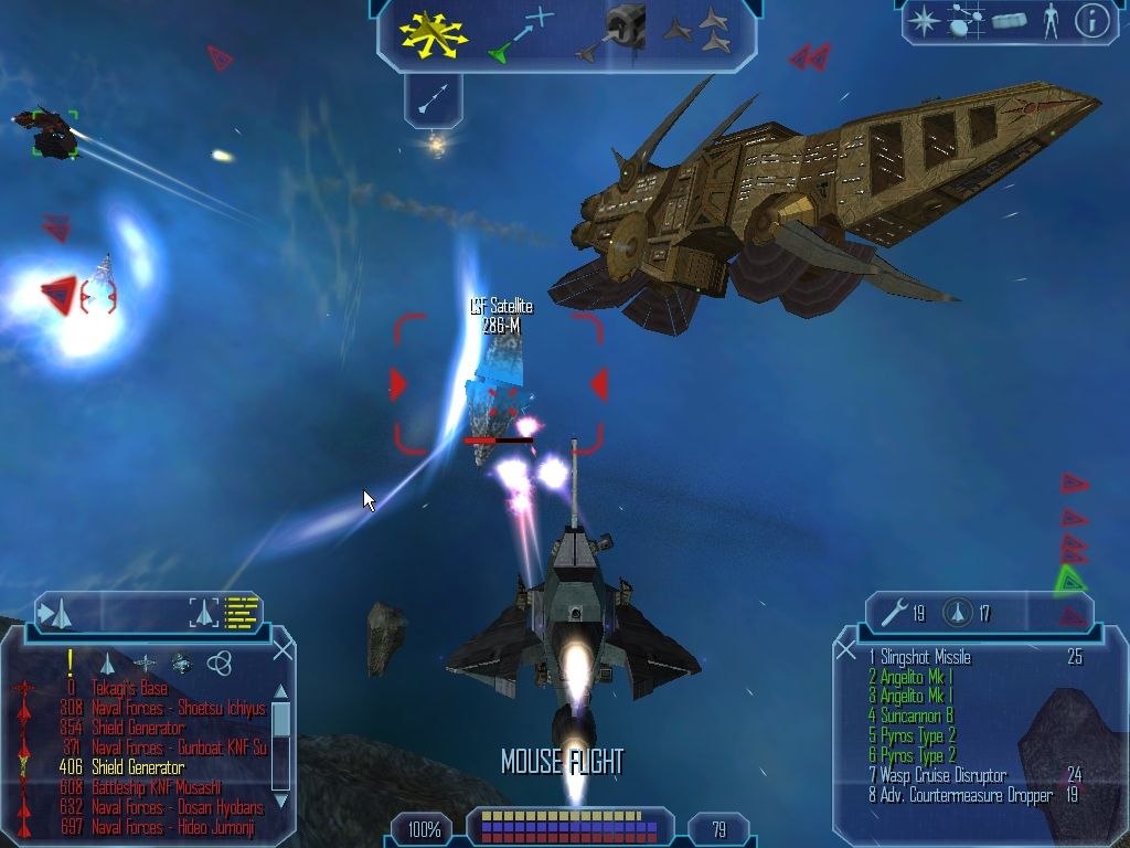 Screenshot of Freelancer (Windows, 2003) - MobyGames