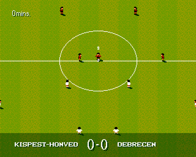 Sensible World of Soccer (Amiga) screenshot: Kick Off!