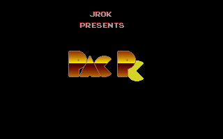 Pac PC II (DOS) screenshot: Introduction...