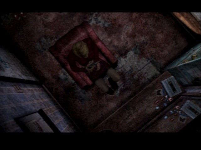 Silent Hill 2: Restless Dreams (PlayStation 2) screenshot: An opening to "Born from a Wish" scenario where you play as Maria
