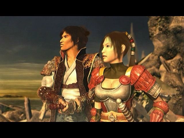 Onimusha 2: Samurai's Destiny (PlayStation 2) screenshot: The two protagonists