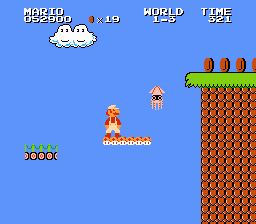 Super Mario Bros. 2 (NES) screenshot: Flying bloober