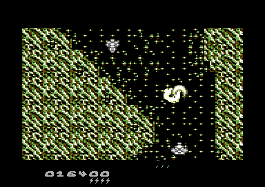 Commodore Format Power Pack 42 (Commodore 64) screenshot: A satisfying explosion effect