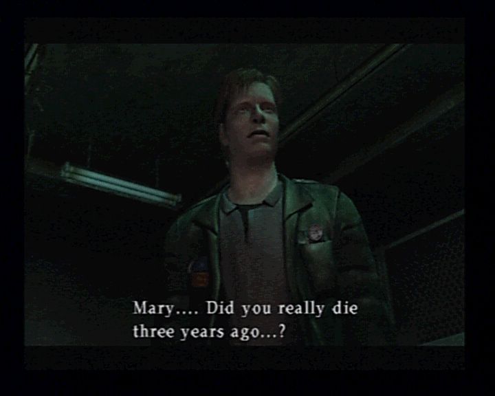 Silent Hill 2 (PlayStation 2) screenshot: After some time of playing, even you will start to question your sanity.