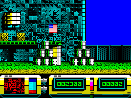 Action Force II: International Heroes (ZX Spectrum) screenshot: Level 02 - scenario 01