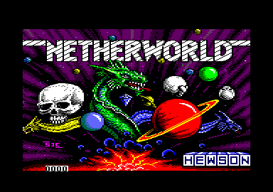 Netherworld (Amstrad CPC) screenshot: Loading screen