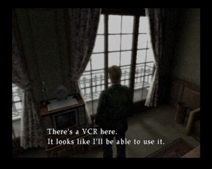 Silent Hill 2 (PlayStation 2) screenshot: Time to play the tape