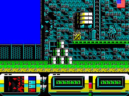 Action Force II: International Heroes (ZX Spectrum) screenshot: Level 02 - scenario 03