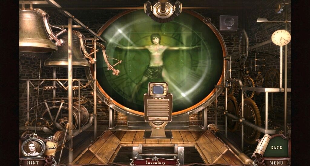 Brink of Consciousness: Dorian Gray Syndrome (Collector's Edition) (Android) screenshot: Third victim inside the clock tower