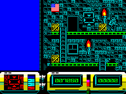 Action Force II: International Heroes (ZX Spectrum) screenshot: Level 02 - scenario 10