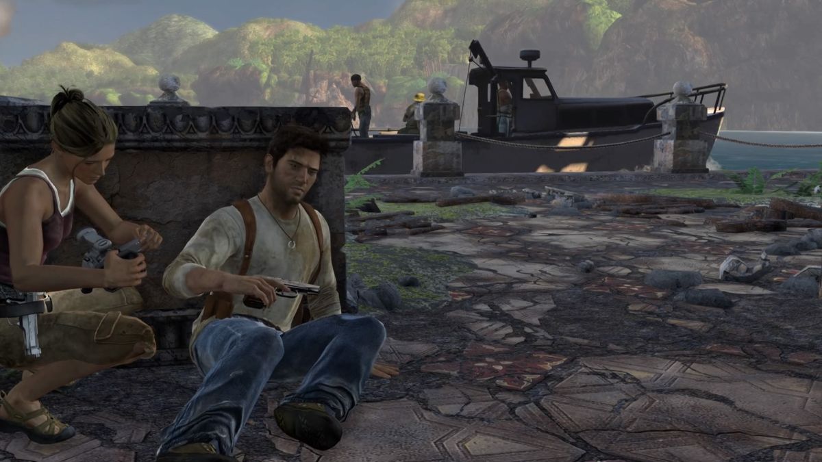 Uncharted: Drake's Fortune (PlayStation 4) screenshot: There goes our ride