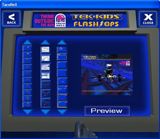 Tek-Kids Flash-Ops: Mission: Data Island (Windows) screenshot: The wallpaper generator