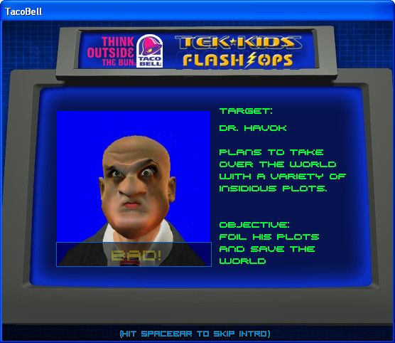 Tek-Kids Flash-Ops: Mission: Data Island (Windows) screenshot: Setting up the conflict.
