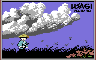 Samurai Warrior: The Battles of.... Usagi Yojimbo (Commodore 64) screenshot: Loading screen