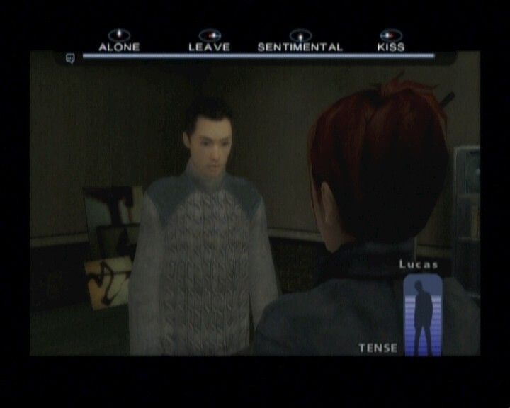 Indigo Prophecy (Xbox) screenshot: A moment with your ex might even end up in a playable sex scene