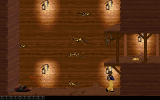 Zorro (DOS) screenshot: Dead Zorro