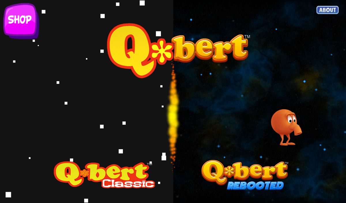 Screenshot of Q*bert: Rebooted (Android, 2014) - MobyGames