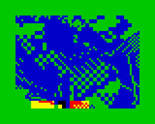 Power (ZX Spectrum) screenshot: Zooming 1. A even more distant place where no man has ever been!