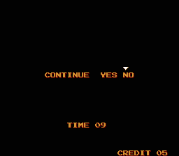 Sword Master (NES) screenshot: Continue screen