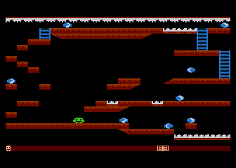 Caverns of the Lost Miner (Atari 5200) screenshot: Level 2.