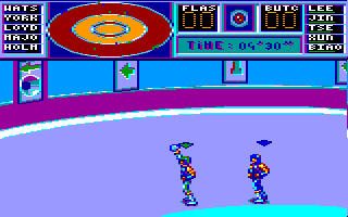 Killerball (Amstrad CPC) screenshot: Try to catch me...