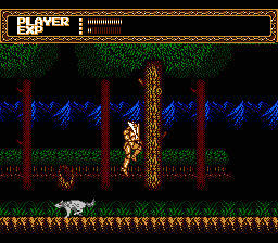 Sword Master (NES) screenshot: Forest wolf