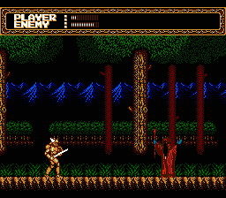 Sword Master (NES) screenshot: The level 1 boss
