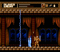 Sword Master (NES) screenshot: The meanest wizard of them all