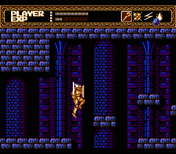 Sword Master (NES) screenshot: Level 6 dungeon