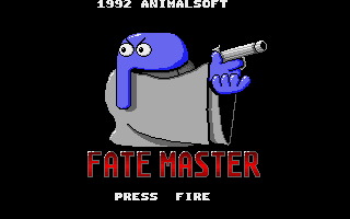Fate Master (Atari ST) screenshot: Title screen