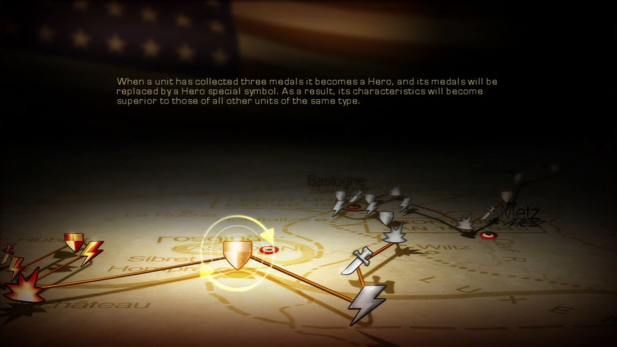 History Legends of War: Patton (PlayStation 3) screenshot: Loading screen provides random tips