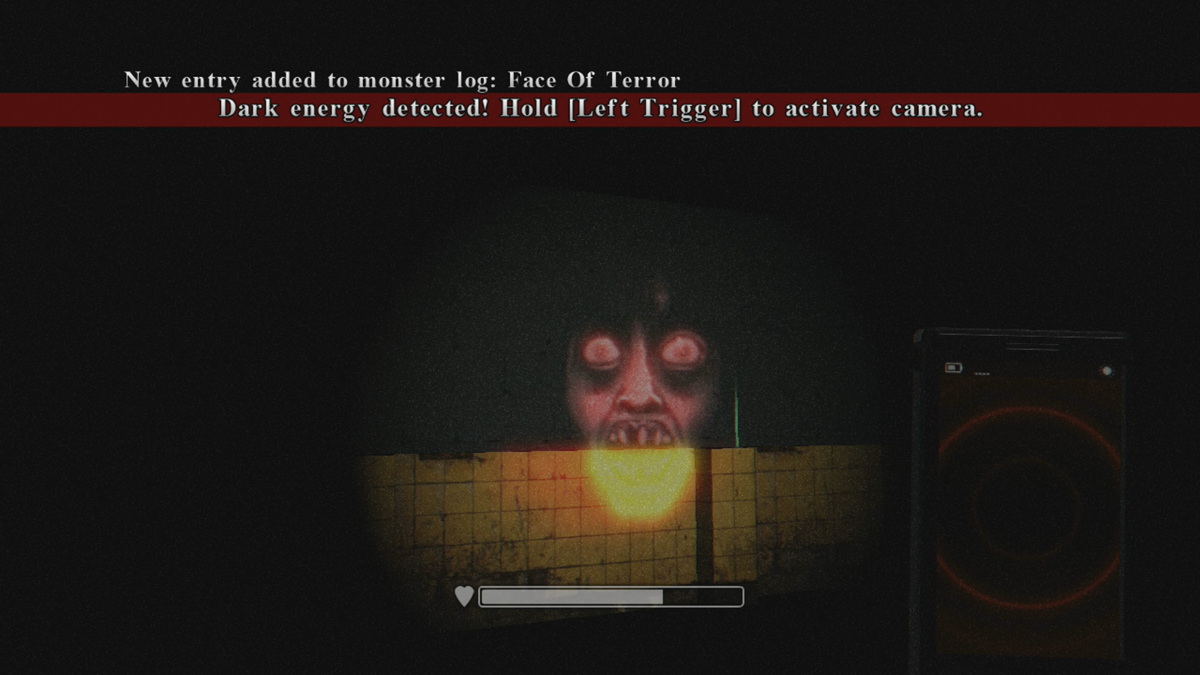 Vital Force (Xbox 360) screenshot: Of course the game also has its share of jump scares (Trial version)