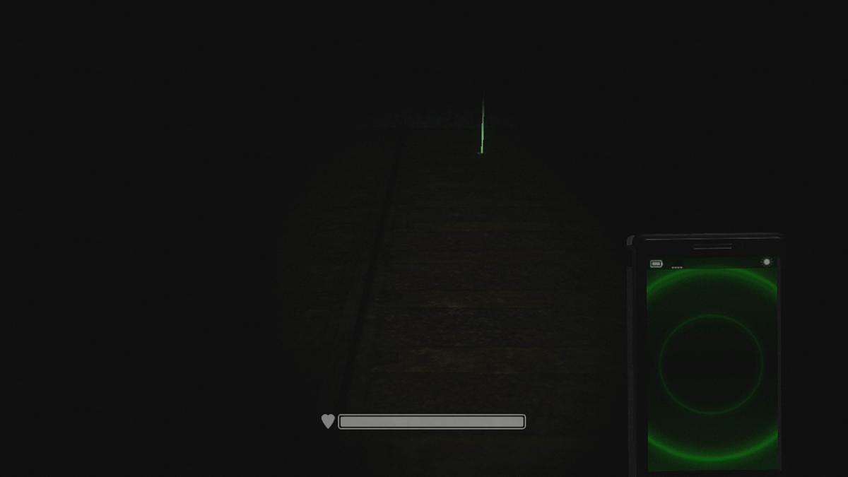 Vital Force (Xbox 360) screenshot: The flashing light is a phone battery which should be picked up (Trial version)