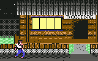 3D World Boxing (Commodore 64) screenshot: Another part of the introduction