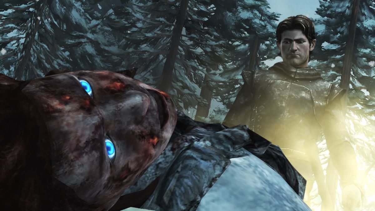 Game of Thrones: Episode Five of Six - A Nest of Vipers (PlayStation 4) screenshot: Fire is the only way to permanently dispose of a walker