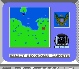 F-117A Stealth Fighter (NES) screenshot: Subscreen