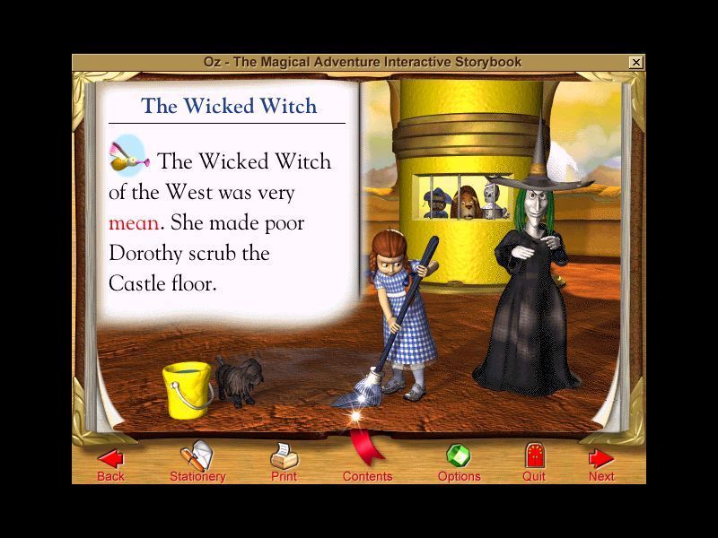 Magical adventure. Interactive Storybook. Grandma's Magical Storybook.