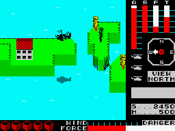 Cyclone (ZX Spectrum) screenshot: Lukeland island: photo 2.