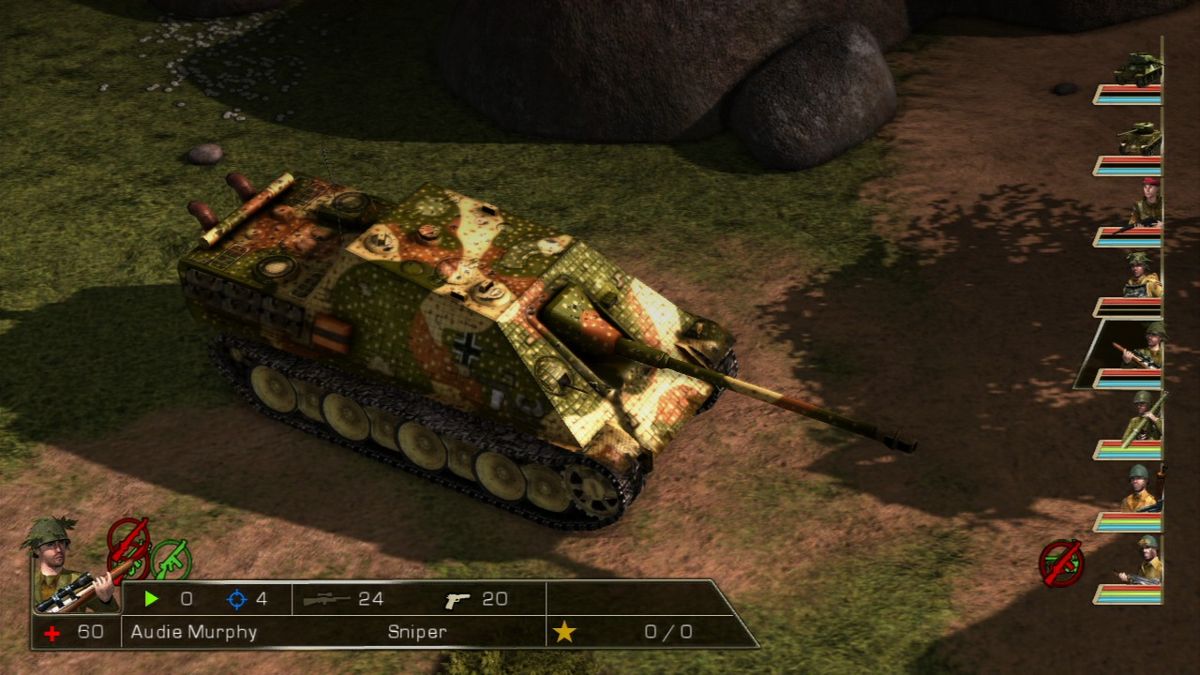 History Legends of War: Patton (PlayStation 3) screenshot: Close up on the enemy JagdPanther