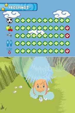 Animates (Nintendo DS) screenshot: In the shower