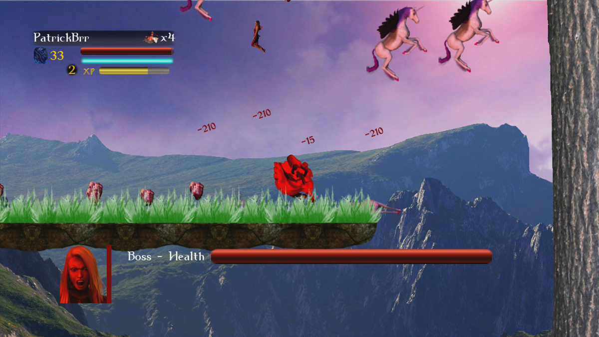 When Maidens Attack (Xbox 360) screenshot: RAGE! (Trial version)