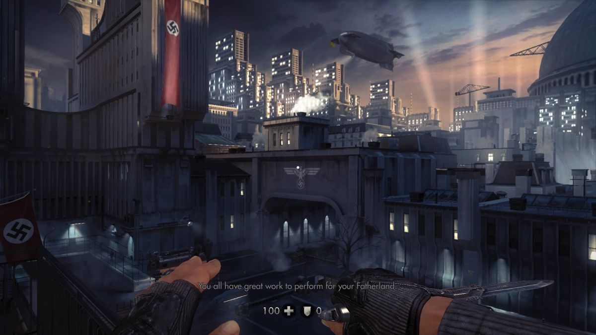 Screenshot of Wolfenstein: The New Order (PlayStation 4, 2014) - MobyGames