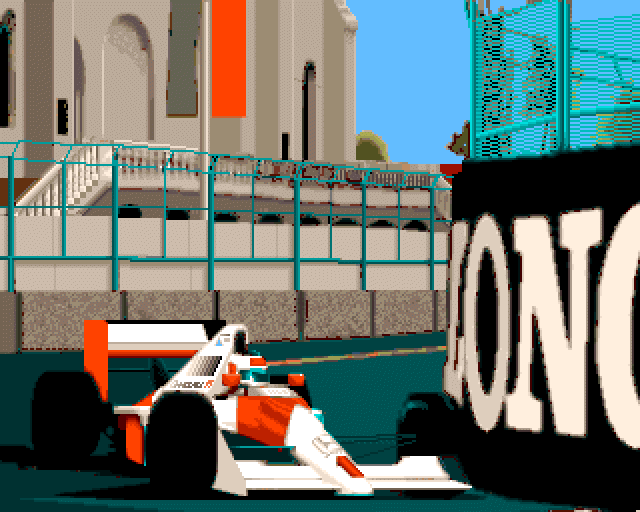 World Circuit (Amiga) screenshot: Intro picture