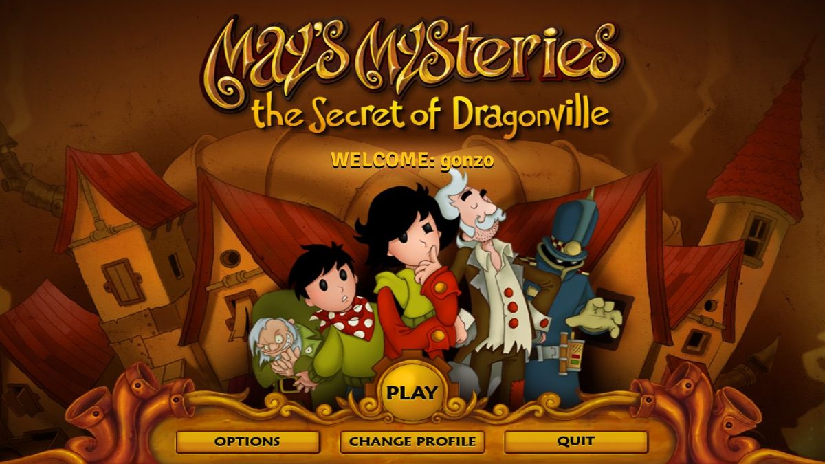 May's Mystery: Forbidden Memories (Windows) screenshot: Title screen