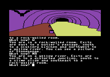 The Price of Magik (Commodore 64) screenshot: Going back to the place that I love